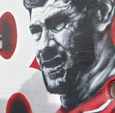 Mural Liverpool FC